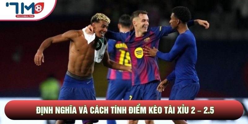 Định nghĩa và cách tính điểm kèo tài xỉu 2 – 2.5