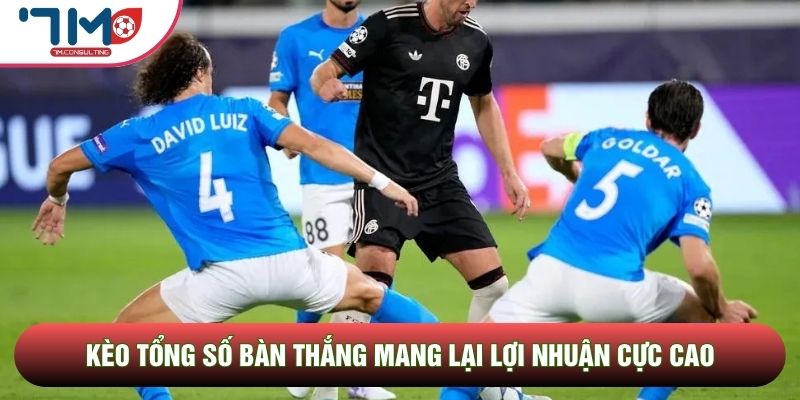Kèo tổng số bàn thắng thu hút mọi nhà đầu tư