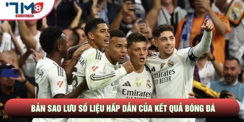 Bản sao lưu số liệu hấp dẫn của kết quả bóng đá