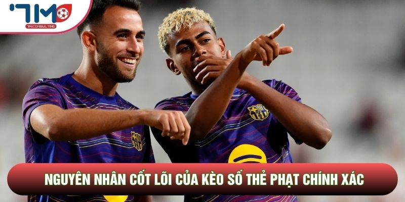 Nguyên nhân cốt lõi của kèo số thẻ phạt chính xác